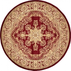 新中式圆形地毯-ID:5149695