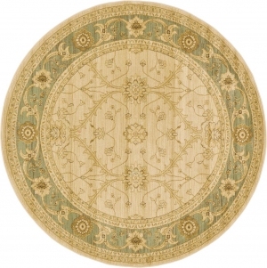 新中式圆形地毯-ID:5149757