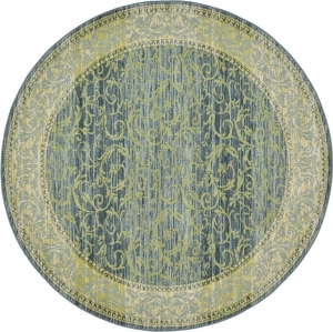 新中式圆形地毯-ID:5149789