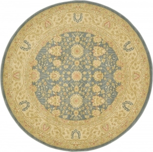 新中式圆形地毯-ID:5149816
