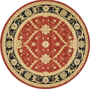 新中式圆形地毯-ID:5149843