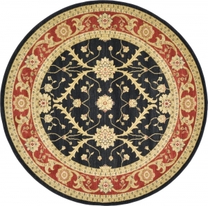 新中式圆形地毯-ID:5149855