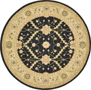 新中式圆形地毯-ID:5149861