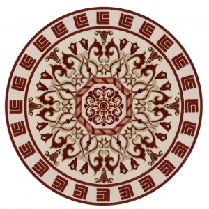 欧式圆形地毯-ID:5173997
