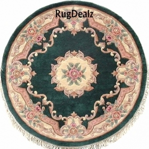 欧式圆形地毯-ID:5174015