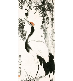 新中式装饰挂画-ID:379172099