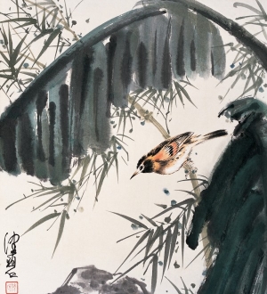新中式水墨挂画-ID:853991994