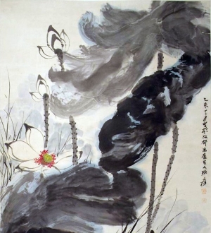 新中式水墨挂画-ID:911551959
