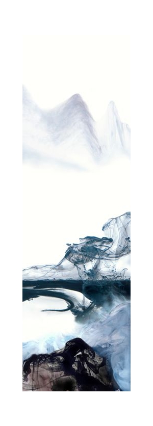 新中式水墨山水画-ID:987406972