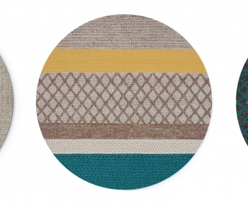 Modern Circular Carpet-ID:585495006