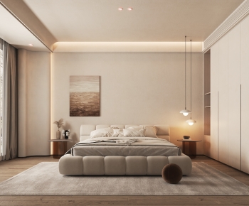 Wabi-sabi Style Bedroom-ID:134820923