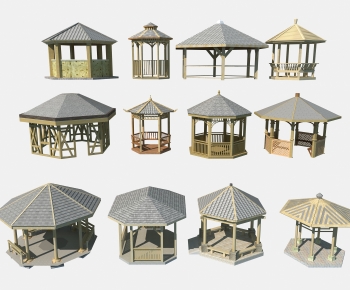New Chinese Style Building Component-ID:647875073
