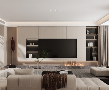 Modern A Living Room-ID:636368048
