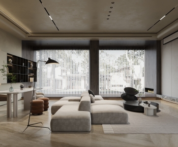 Wabi-sabi Style A Living Room-ID:818773983