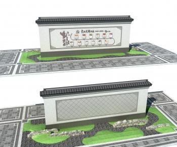 New Chinese Style Building Component-ID:637028934