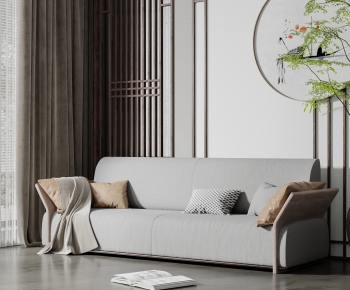 New Chinese Style A Sofa For Two-ID:341656922