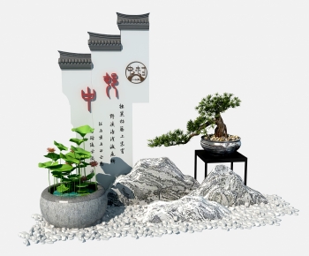 New Chinese Style Garden-ID:377799991