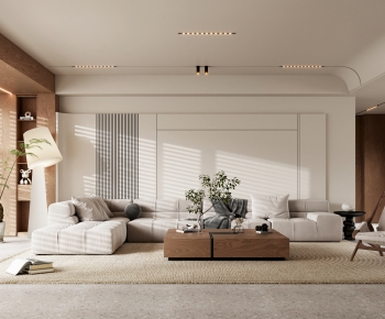Wabi-sabi Style A Living Room-ID:815607078