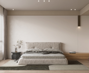 Modern Wabi-sabi Style Bedroom-ID:940967089