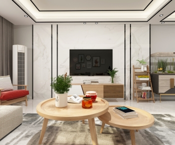 Modern A Living Room-ID:608994013