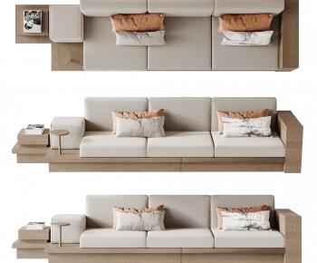 Modern Three-seat Sofa-ID:644590968