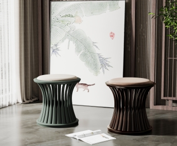 New Chinese Style Stool-ID:886317013