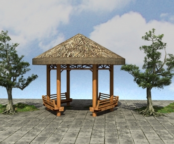 New Chinese Style Building Component-ID:759095913