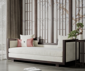 New Chinese Style Multi Person Sofa-ID:702116975