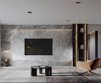 Modern A Living Room-ID:345057964