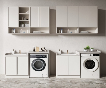 Modern Laundry Cabinet-ID:145013092