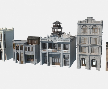 Chinese Style Building Appearance-ID:787420997