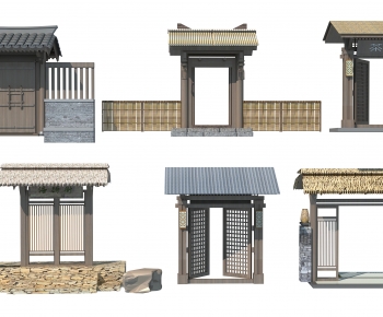 Chinese Style Facade Element-ID:226022012