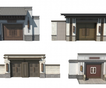 Chinese Style Facade Element-ID:551470047