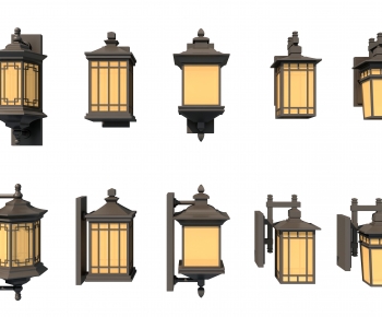 New Chinese Style Wall Lamp-ID:639751068