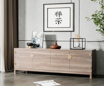 New Chinese Style TV Cabinet-ID:361314061
