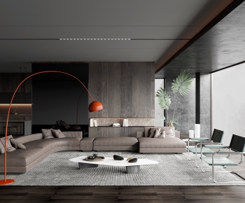 Modern A Living Room-ID:653160106