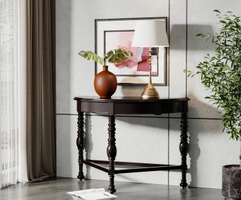 American Style Entrance Cabinet-ID:788332942