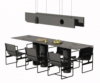 Modern Dining Table And Chairs-ID:870695118