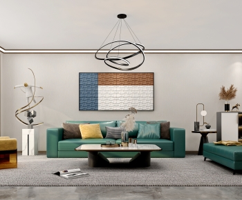 Modern A Living Room-ID:911974912