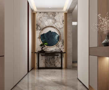 New Chinese Style Hallway-ID:422465095