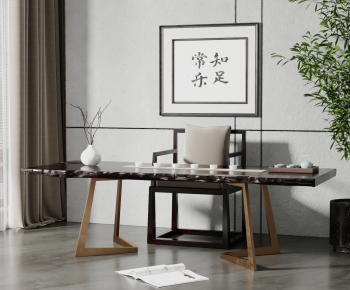 New Chinese Style Tea Tables And Chairs-ID:207031975