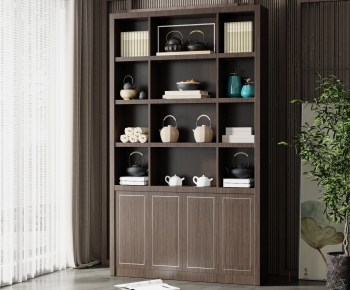 New Chinese Style Decorative Cabinet-ID:954989913