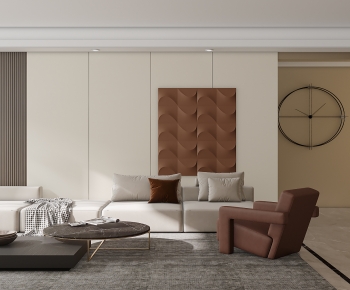 Modern A Living Room-ID:126533997