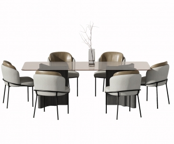 Modern Dining Table And Chairs-ID:925828934