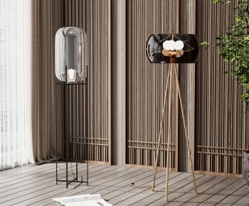 New Chinese Style Floor Lamp-ID:956352006