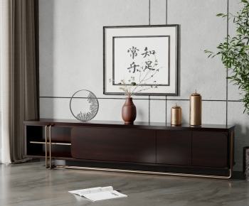 New Chinese Style TV Cabinet-ID:346596008