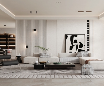 Modern A Living Room-ID:270661127