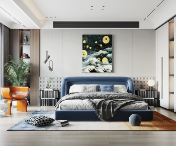 Modern Nordic Style Bedroom-ID:606844904