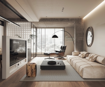 Modern A Living Room-ID:306730391