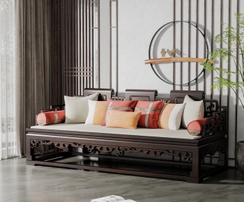 Chinese Style A Sofa For Two-ID:169365883